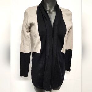 Evolution colorblock cardigan sweater.  Sz Sm.   New.